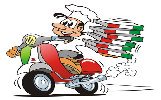 pizza delivery clipart - photo #34